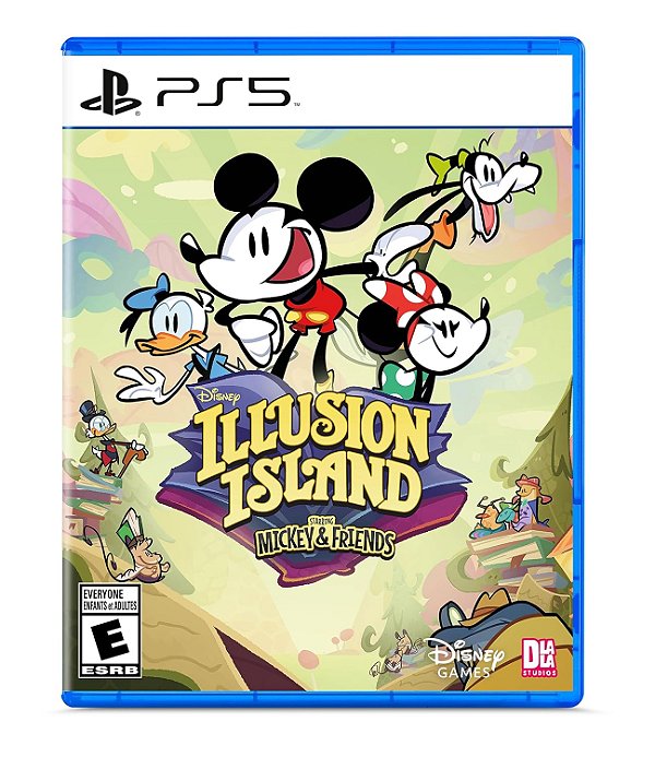 Disney Illusion Island Starring Mickey and Friends PS5 Midia Fisica