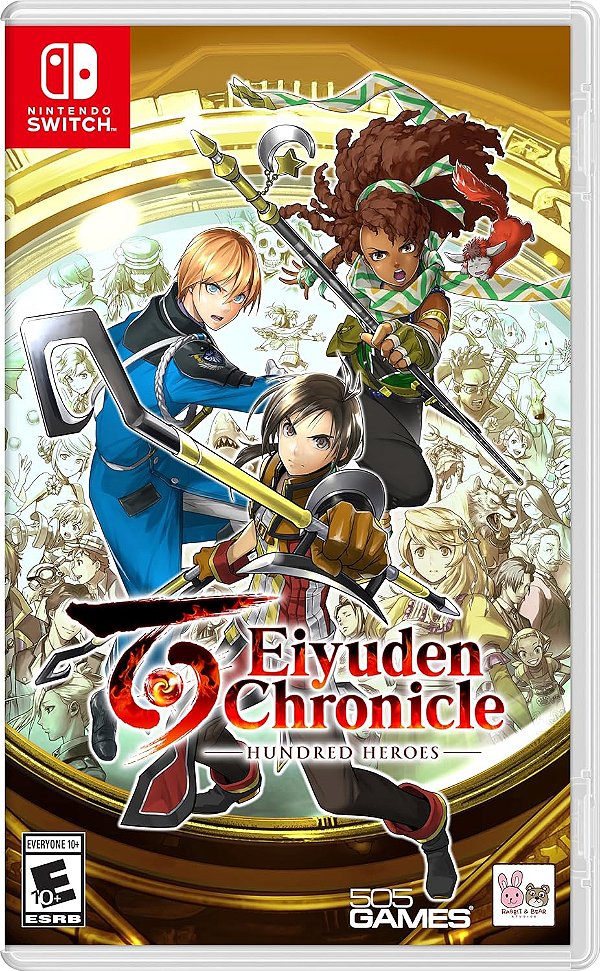 Eiyuden Chronicle Hundred Heroes Switch Midia Fisica