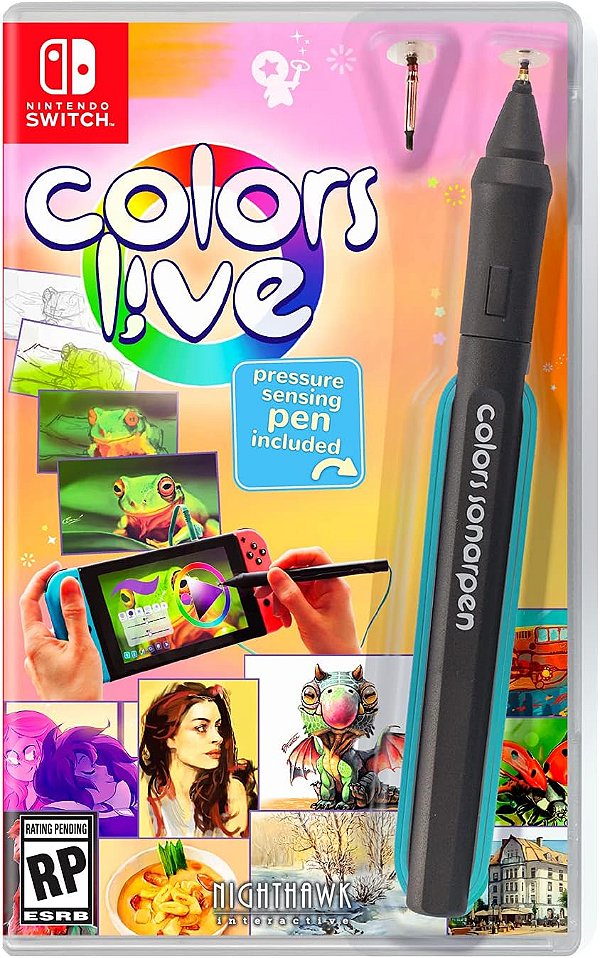 Colors Live With Pen Switch Midia Fisica