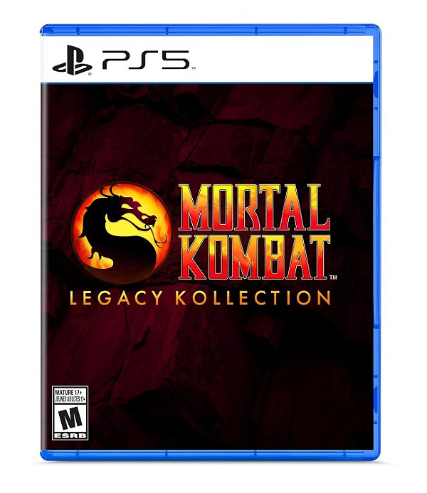 Mortal Kombat Legacy Kollection PS5 Midia Fisica