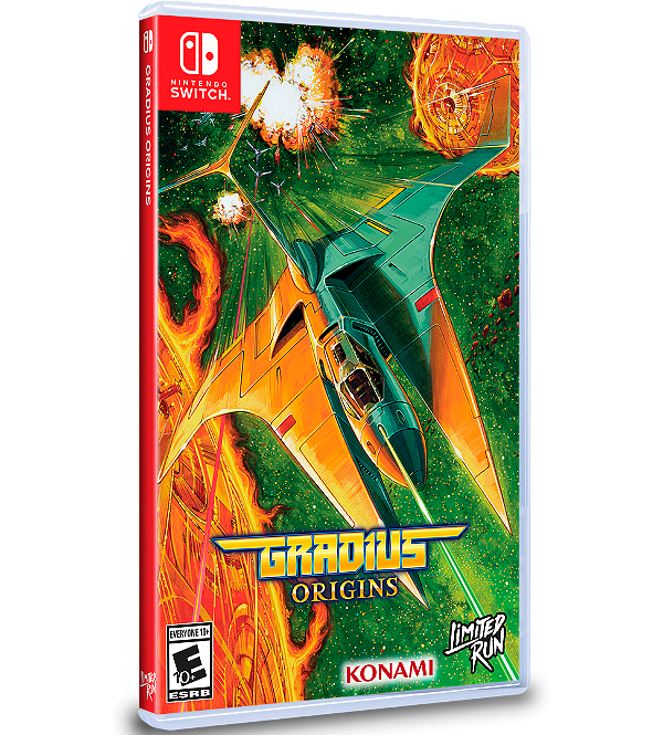 Gradius Origins Capa Gradius 2 Switch Limited Run Midia Fisica