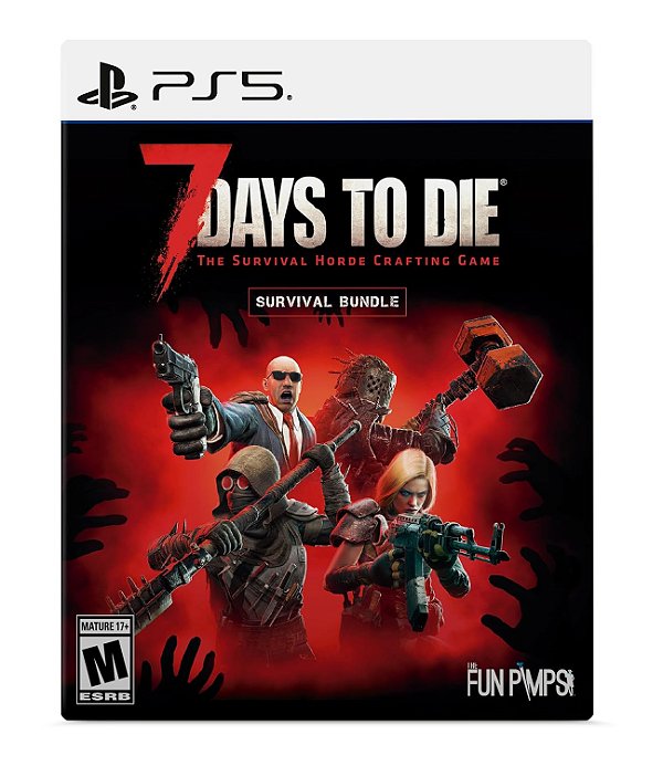 7 Days to Die Console Edition Survival Bundle PS5 Midia Fisica