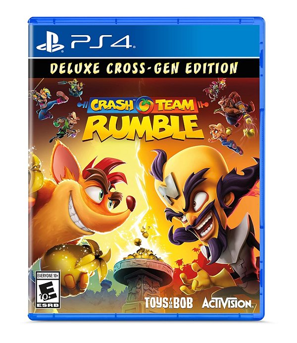 Crash Team Rumble Deluxe PS4 Midia Fisica