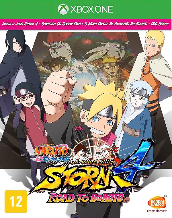 Naruto Shippuden Ultimate Ninja Storm 4 Road To Boruto Xbox One BR Midia Fisica