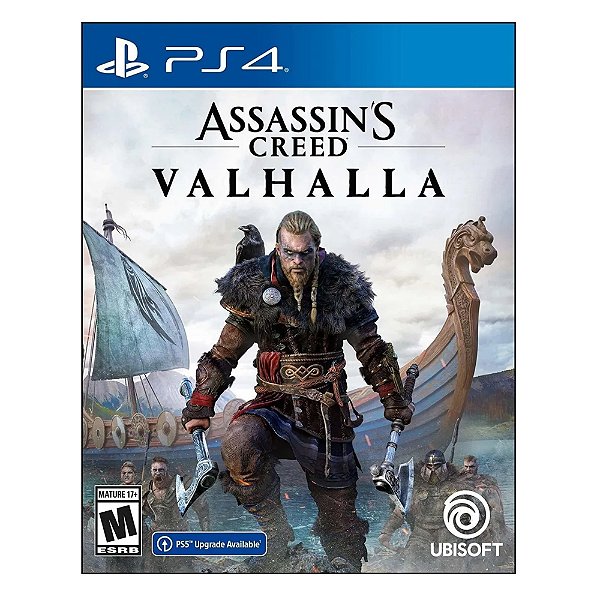 Assassins Creed Valhalla PS4 Midia Fisica