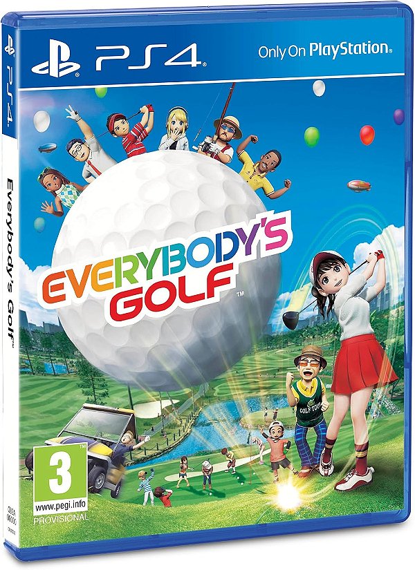 Everybodys Golf PS4 BR Midia Fisica