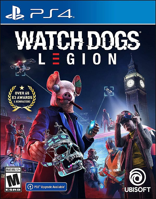 Watch Dogs Legion PS4 Midia Fisica