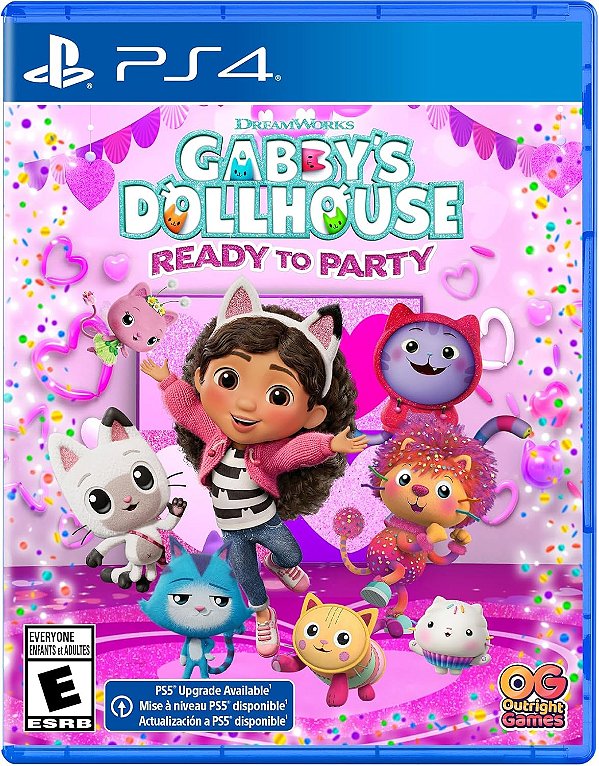 DreamWorks Gabbys Dollhouse Ready to Party PS4 Midia Fisica
