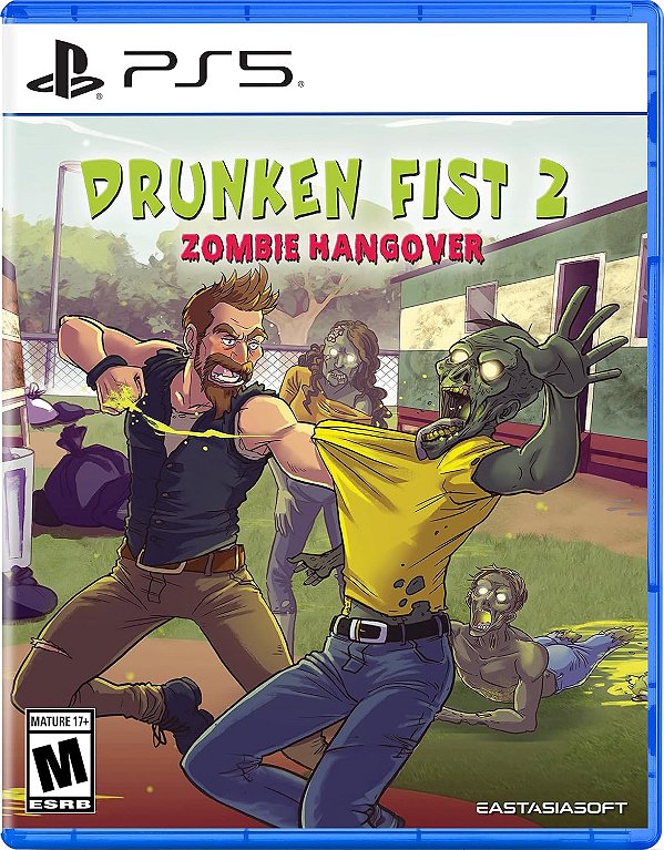 Drunken Fist 2 Zombie Hangover PS5 Midia Fisica