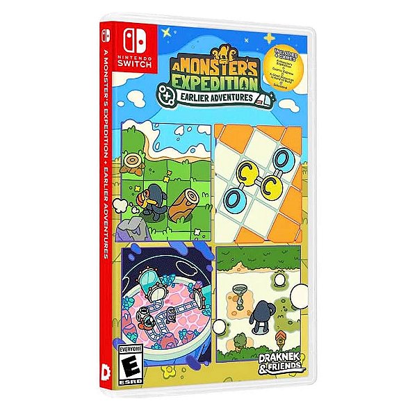A Monsters Expedition + Earlier Adventures Switch Midia Fisica