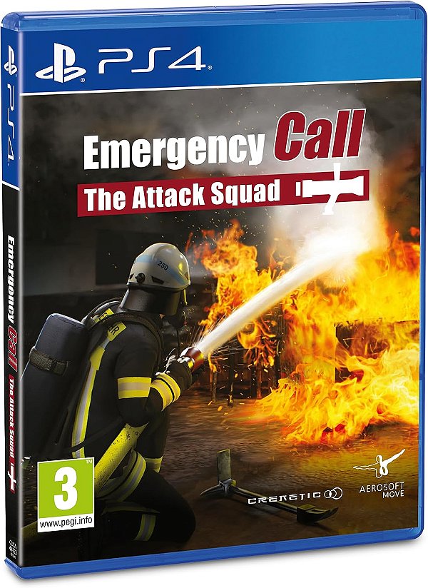 Emergency Call The Attack Squad PS4 Midia Fisica