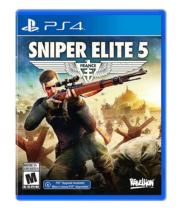 Sniper Elite 5 PS4 Midia Fisica