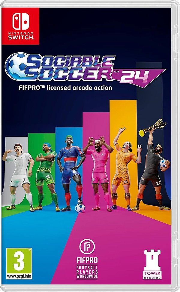 Sociable Soccer 24 Switch Midia Fisica