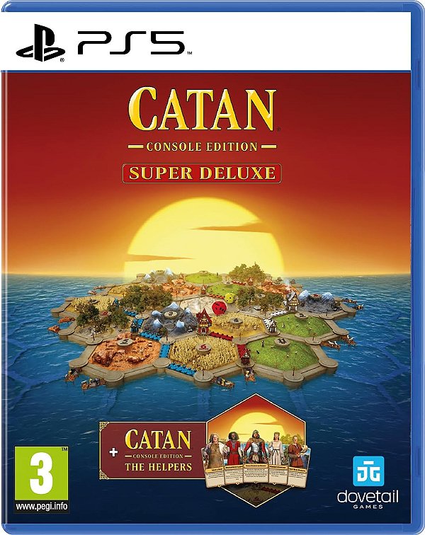 Catan Console Edition Super Deluxe PS5 Midia Fisica