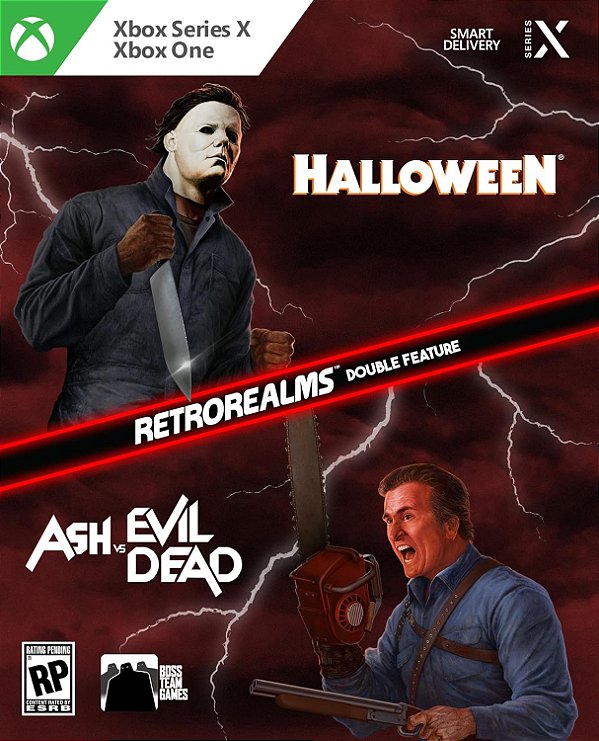 Halloween and Ash vs Evil Dead RetroRealms Double Feature Xbox Series X Midia Fisica
