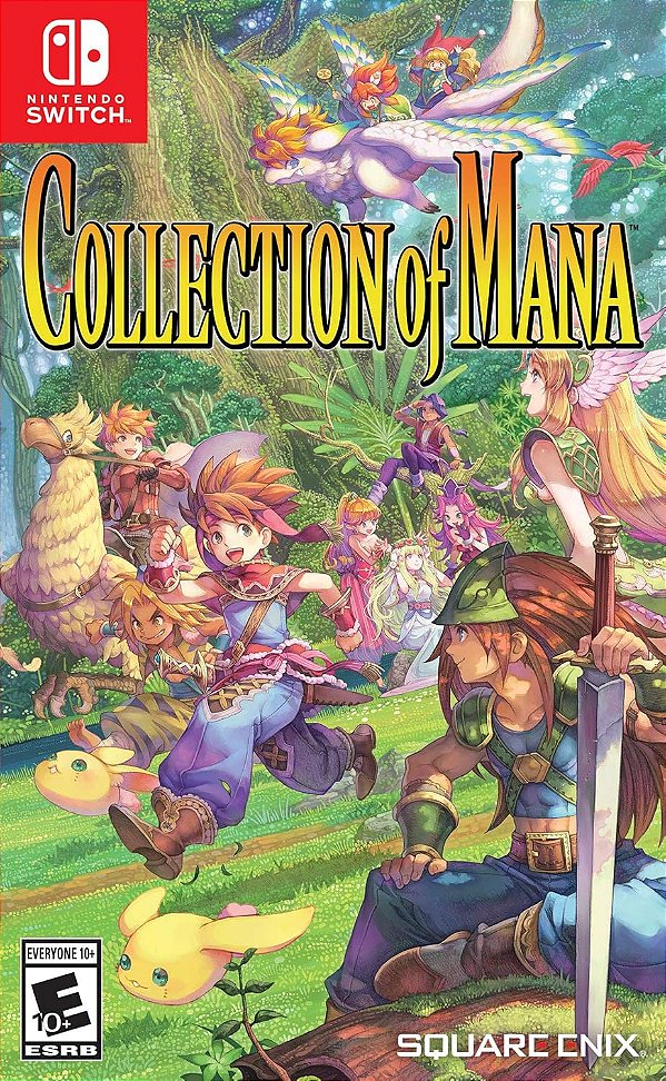 Collection of Mana Switch Midia Fisica
