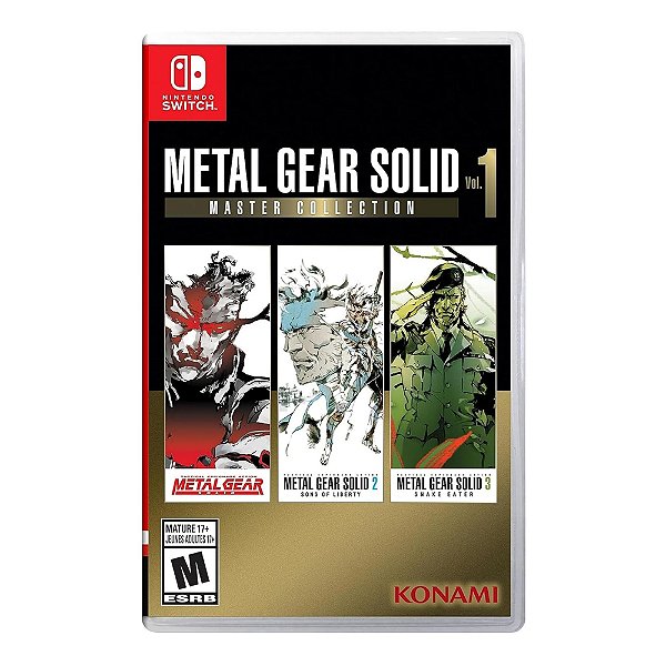 Metal Gear Solid Master Collection Vol 1 Switch Midia Fisica