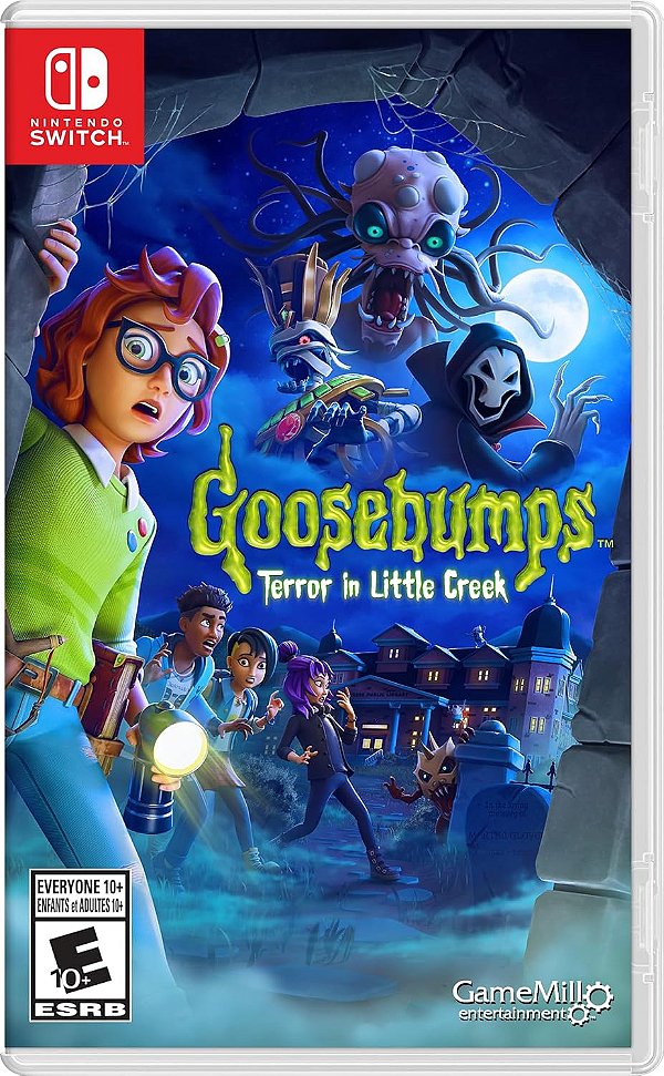 Goosebumps Terror in Little Creek Switch Midia Fisica
