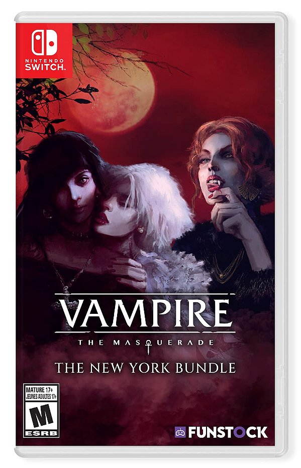Vampire the Masquerade The New York Bundle Switch Midia Fisica