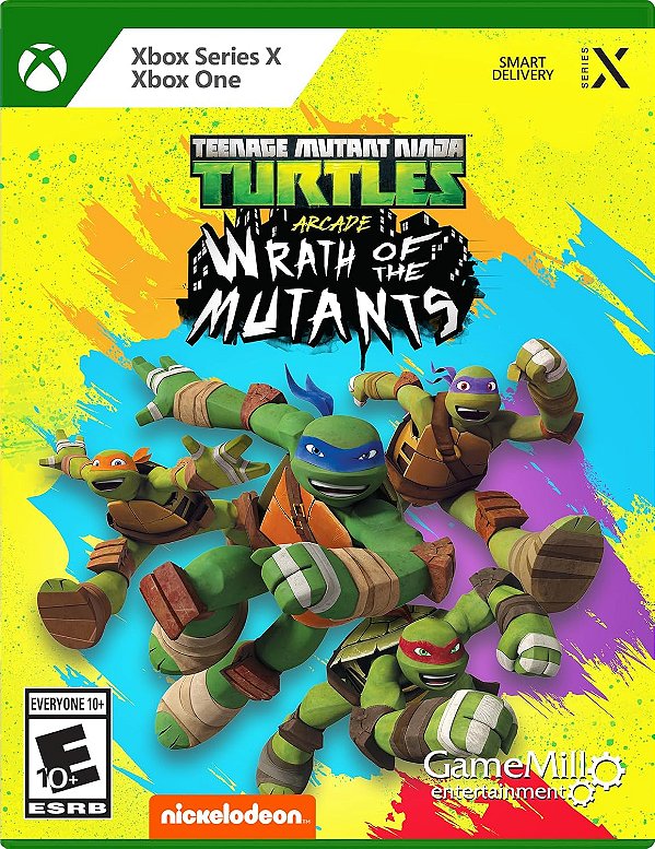 Teenage Mutant Ninja Turtles Arcade Wrath of the Mutants Xbox Series X Midia Fisica