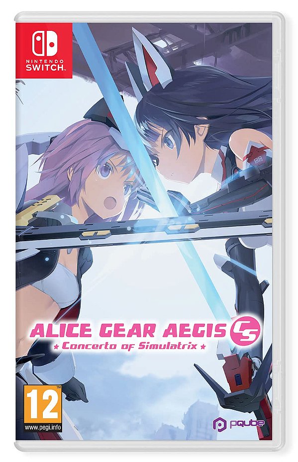 Alice Gear Aegis CS Concerto of Simulatrix Switch Midia Fisica