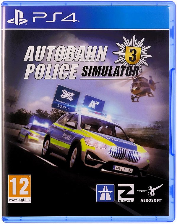 Autobahn Police Simulator 3 PS4 Midia Fisica