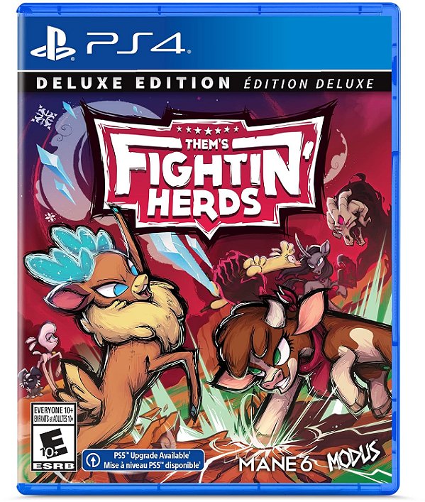 Thems Fighting Herds Deluxe Edition PS4 Midia Fisica