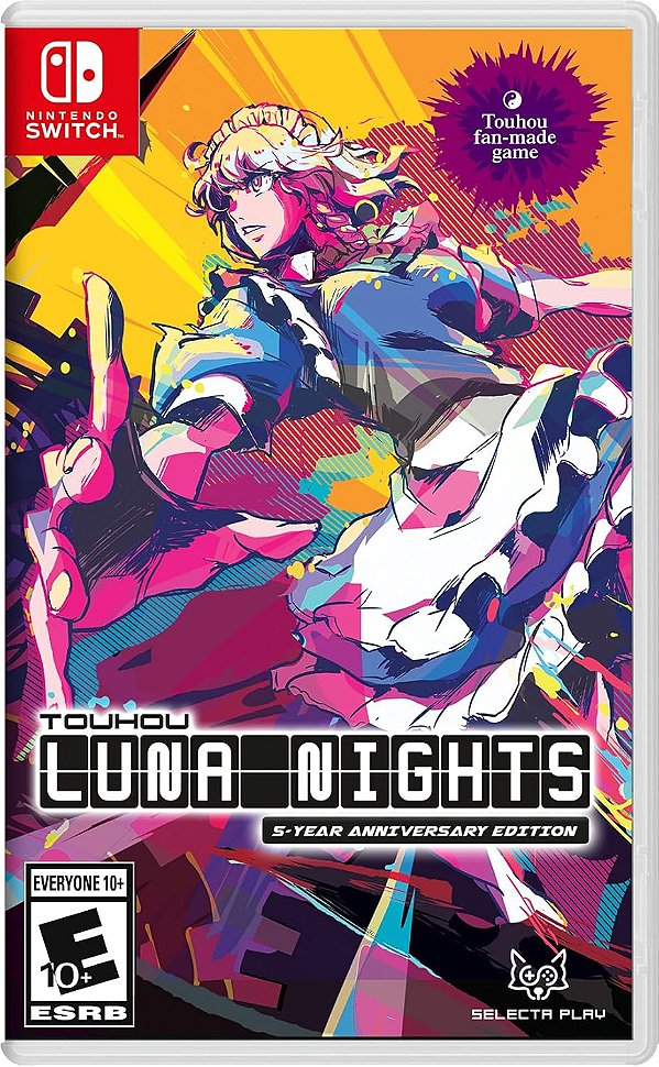 Touhou Luna Nights Switch Midia Fisica