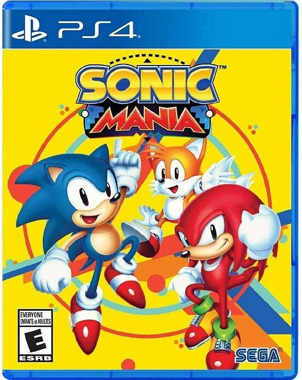 Sonic Mania PS4 Midia Fisica