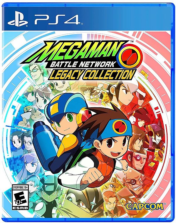 Mega Man Battle Network Legacy Collection PS4 Midia Fisica