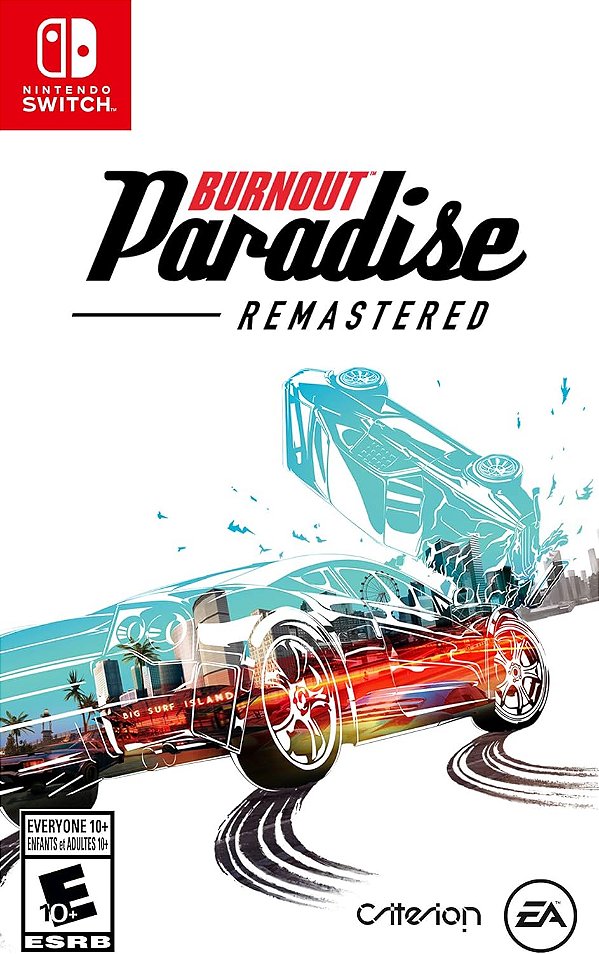 Burnout Paradise Remastered Switch Midia Fisica
