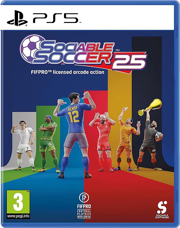 Sociable Soccer 25 PS5 Midia Fisica