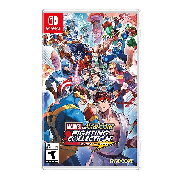 Marvel vs Capcom Fighting Collection Arcade Classics Switch Midia Fisica
