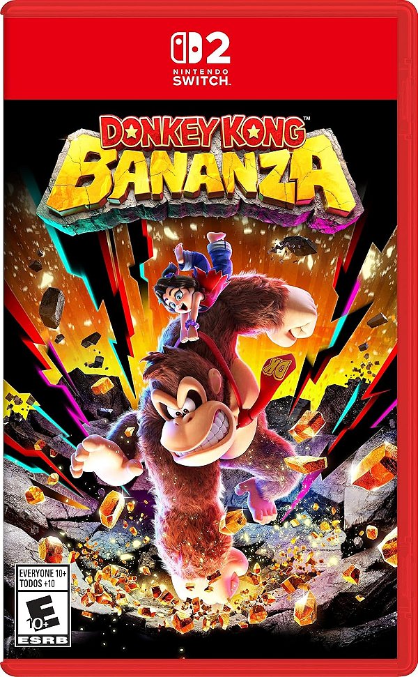 Donkey Kong Bananza Switch 2 Midia Fisica