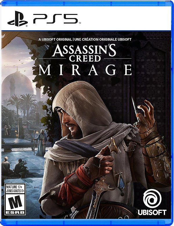 Assassins Creed Mirage PS5 Midia Fisica