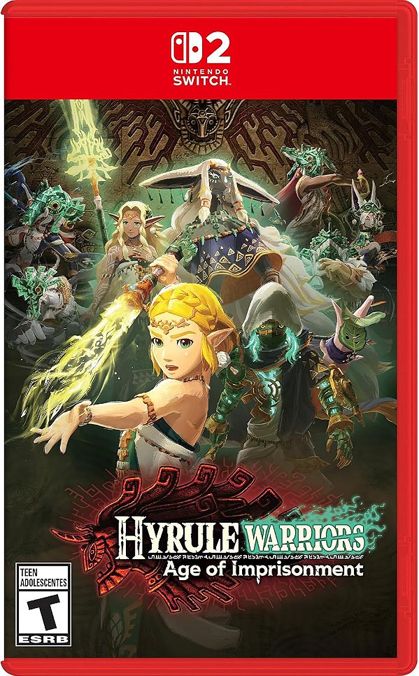 Hyrule Warriors Age Of Imprisonment Switch 2 Midia Fisica