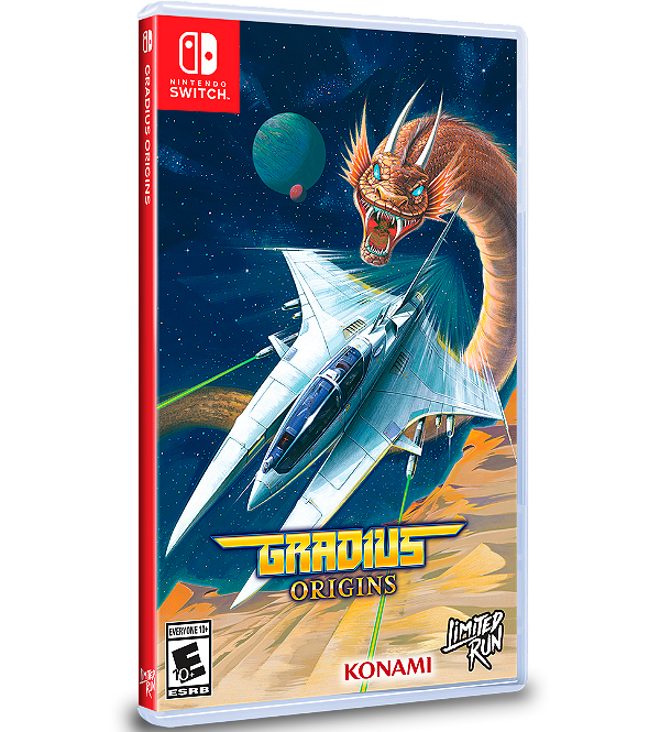 Gradius Origins Capa Gradius 3 Switch Limited Run Midia Fisica