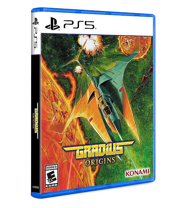 Gradius Origins Capa Gradius 2 PS5 Limited Run Midia Fisica