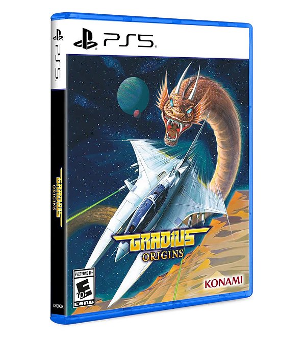 Gradius Origins Capa Gradius 3 PS5 Limited Run Midia Fisica