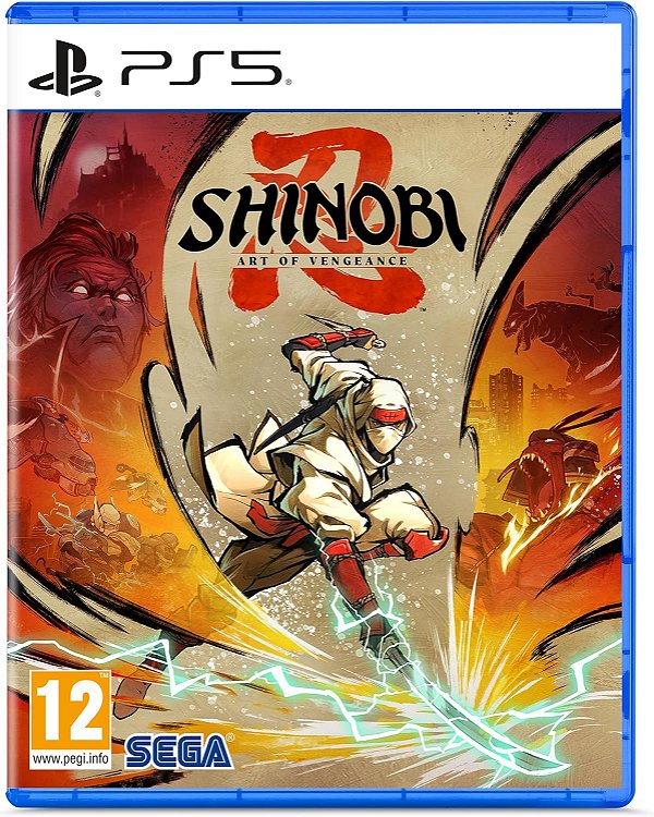 Shinobi Art of Vengeance PS5 EUR Midia Fisica