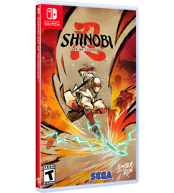 Shinobi Art of Vengeance Switch Limited Run Midia Fisica