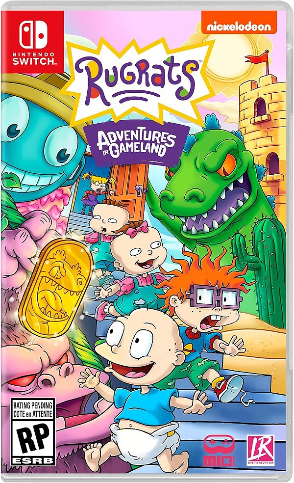 Rugrats Adventures in Gameland Switch Midia Fisica