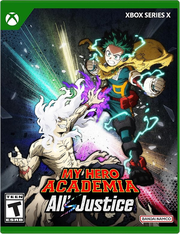 My Hero Academia Alls Justice Xbox Series X Midia Fisica