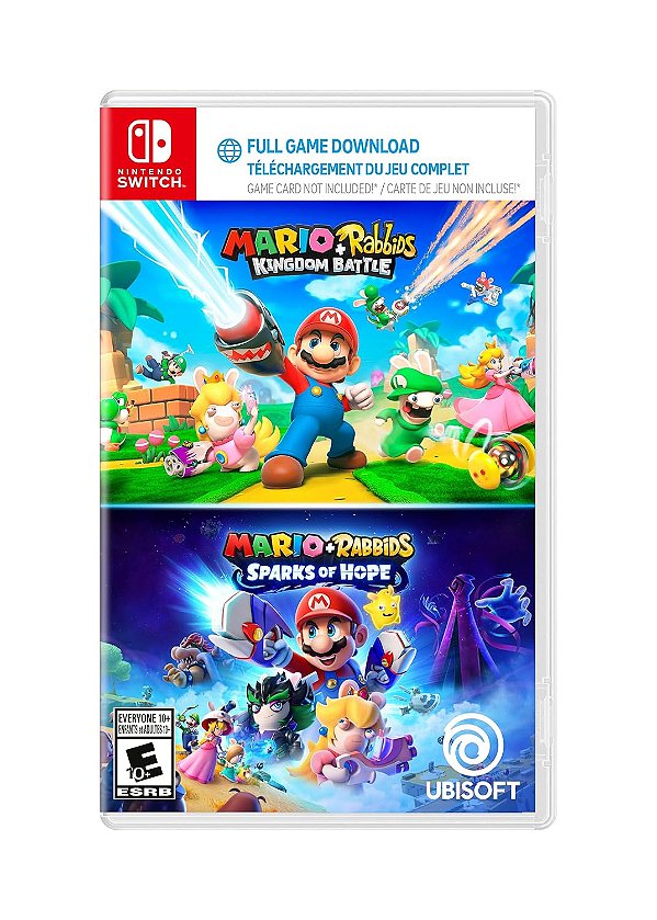 Mario Rabbids Kingdom Battle & Mario Rabbids Sparks of Hope Switch Code