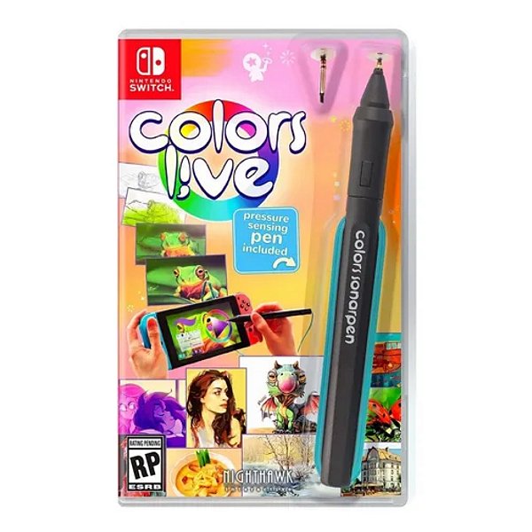 Colors Live With Pen Switch Midia Fisica