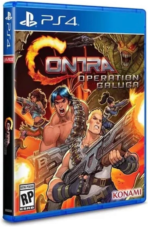Contra Operation Galuga PS4 Midia Fisica