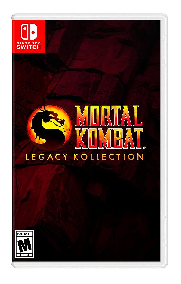 Mortal Kombat Legacy Kollection Switch Midia Fisica