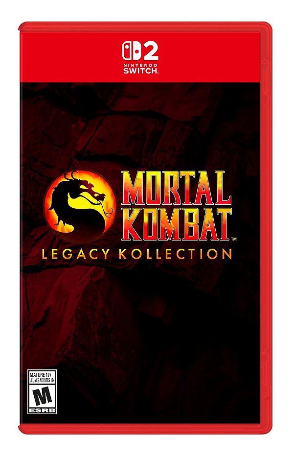 Mortal Kombat Legacy Kollection Switch 2 Midia Fisica