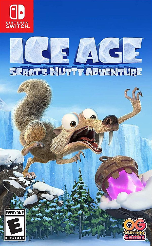 Ice Age Scrat's Nutty Adventure Switch Midia Fisica