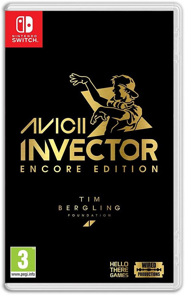 AVICII Invector Encore Edition Switch EUR Midia Fisica